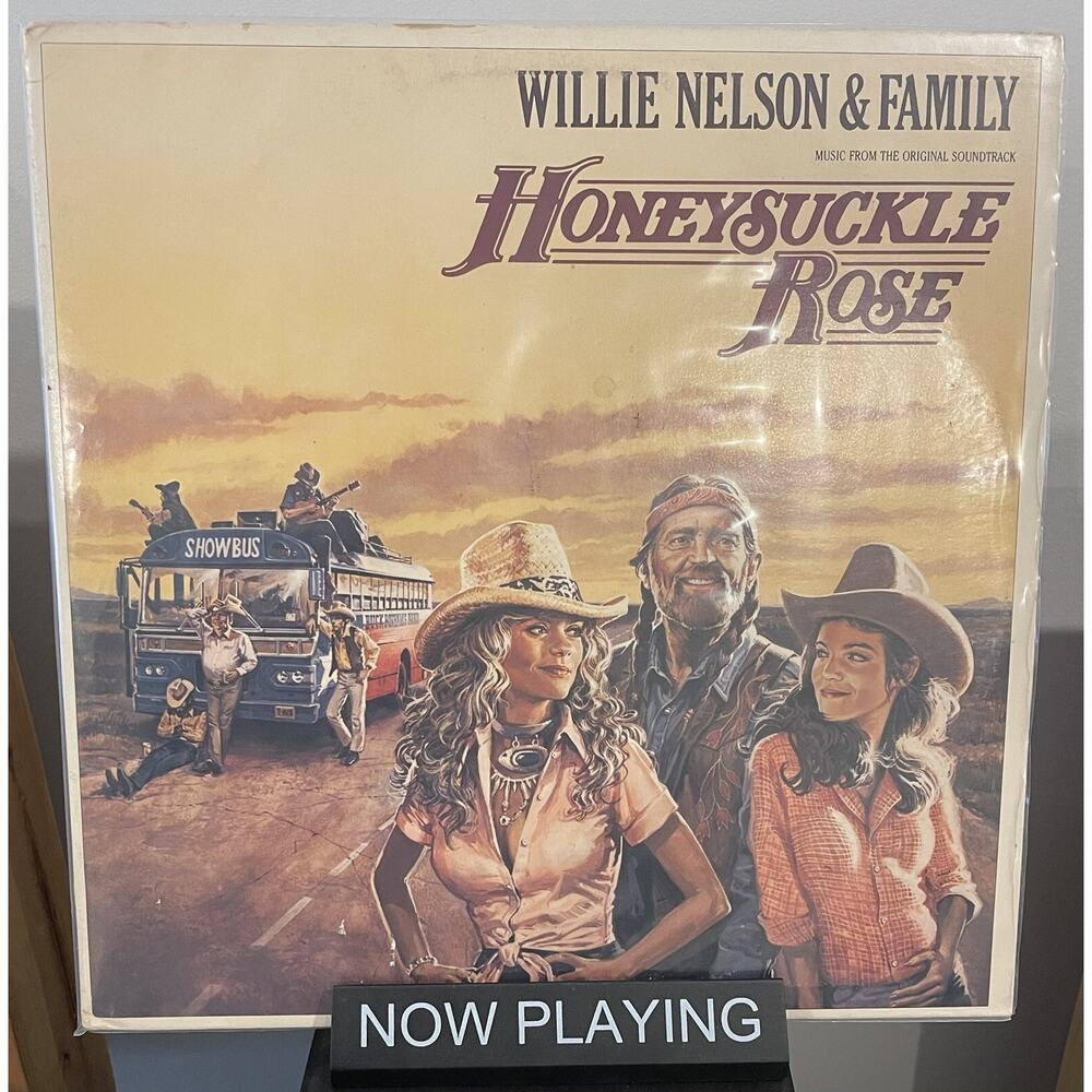 Willie Nelson & Family / Honeysuckle Rose Vynl 2 Record Album Country OOP